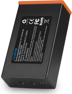 JYJZPB for Moultrie Edge Battery Pack, Rechargeable Lithium-Ion Battery Pack for Moultrie Power Mag Edge Series Cameras Edge, Edge 2, Edge PRO, Edge 2 PRO Cellular Trail Hunting Camera 6700mAh