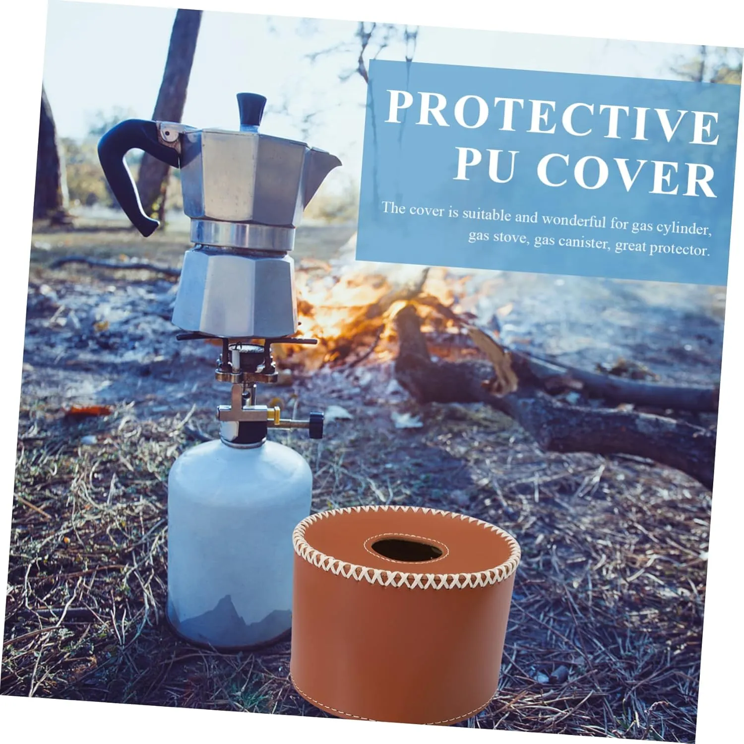 KESYOO Gas Tank Protector Camping Outdoor Waterproof Canister Propane Covers Can Gas Tank Protective Cover