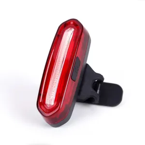 Kisangel Rechargeable Bike Tail Light Rear Light for Night Cycling Safety Easy Install for Outdoor Enthusiasts