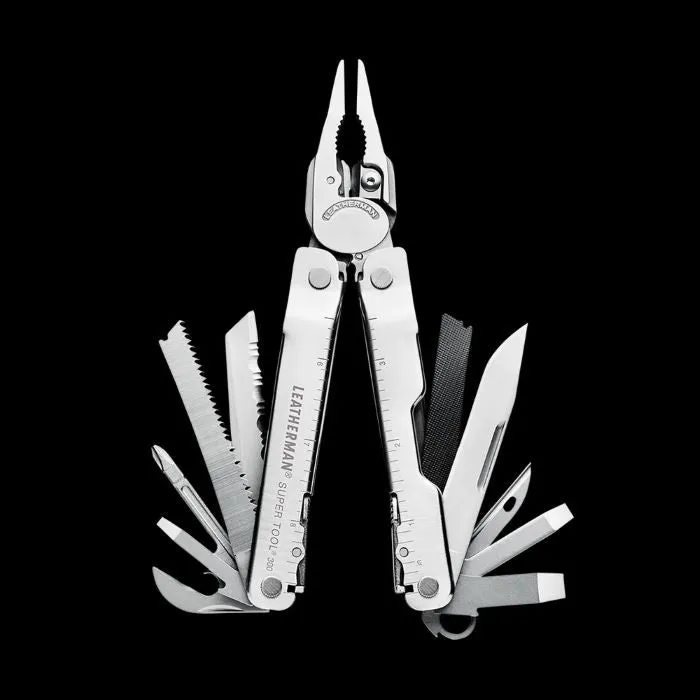 KNIFE LEATHERMAN SUPER TOOL 300 19 TOOLS - STAINLESS