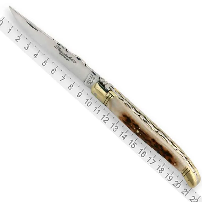 Laguiole Antler Handle Knife