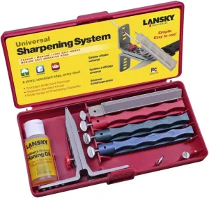 Lansky Sharpeners Lansky Universal Controlled-Angle Knife Sharpening System