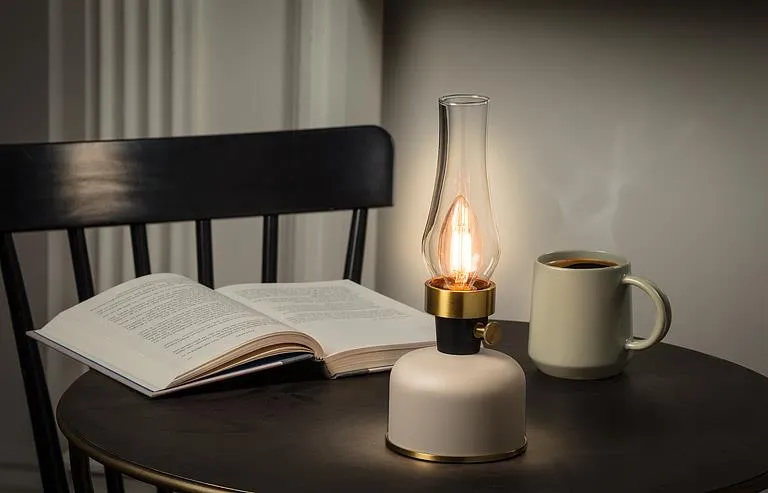 lantern | ivory LED lamp