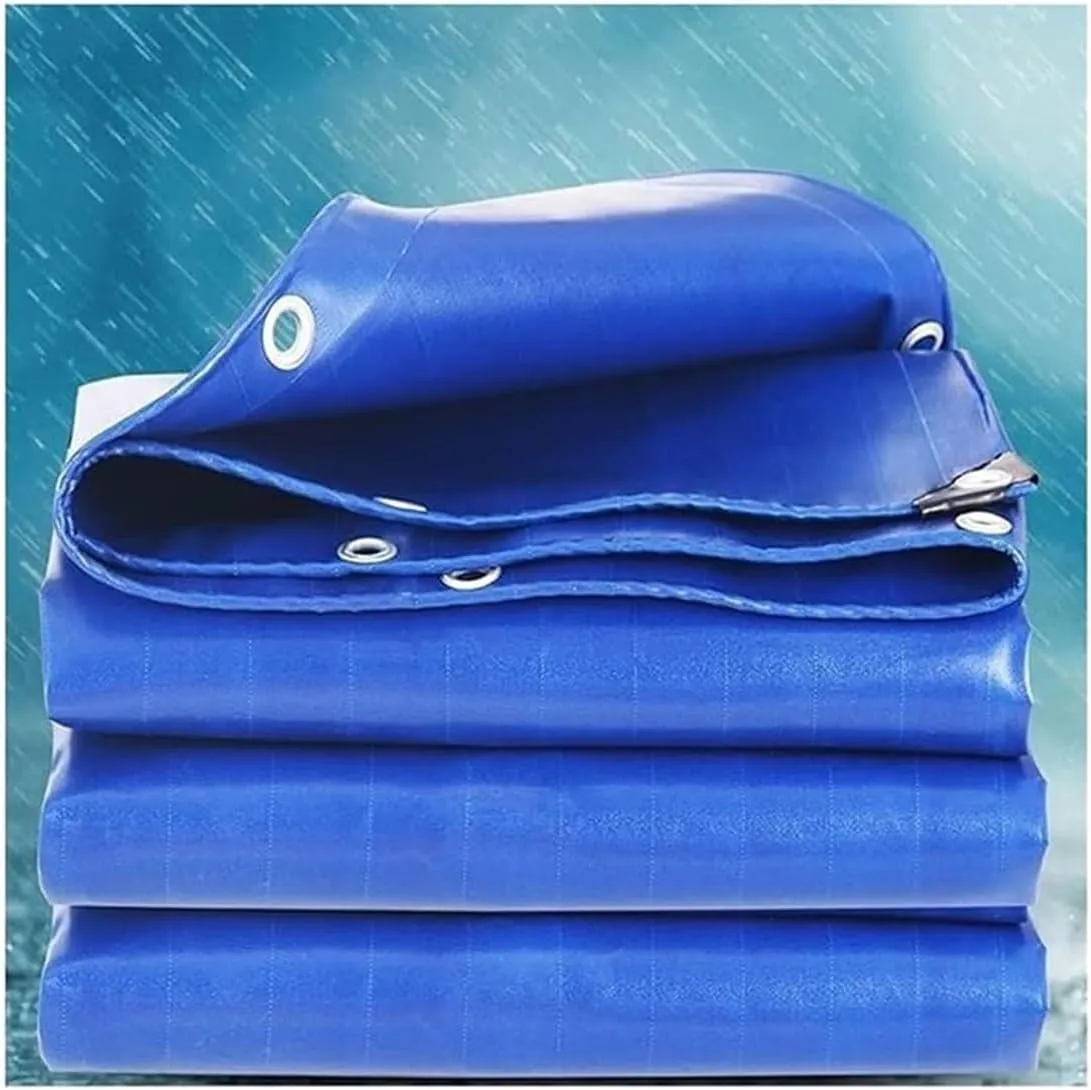 Large Foldable Aquaculture Fish Pond Liner, Portable Above Ground Water Tank for Garden Irrigation, Koi Breeding Reservoir (1x2.5x1m) - Durable Canvas Pool
