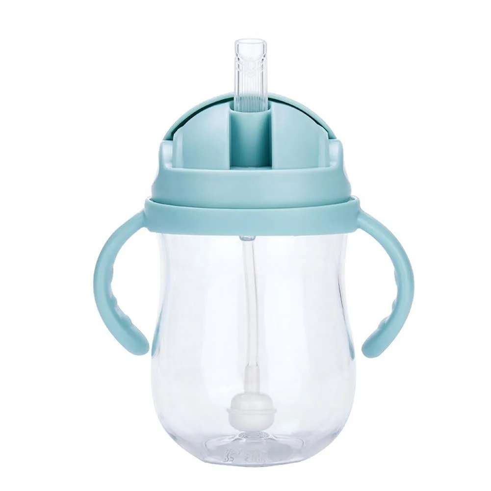 Leakproof Double Handle Silicone Baby Water Bottle 300ML