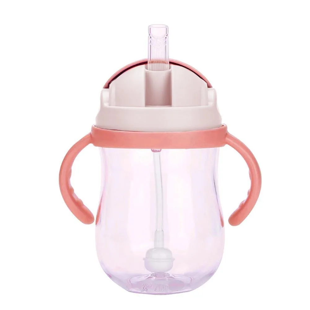 Leakproof Double Handle Silicone Baby Water Bottle 300ML