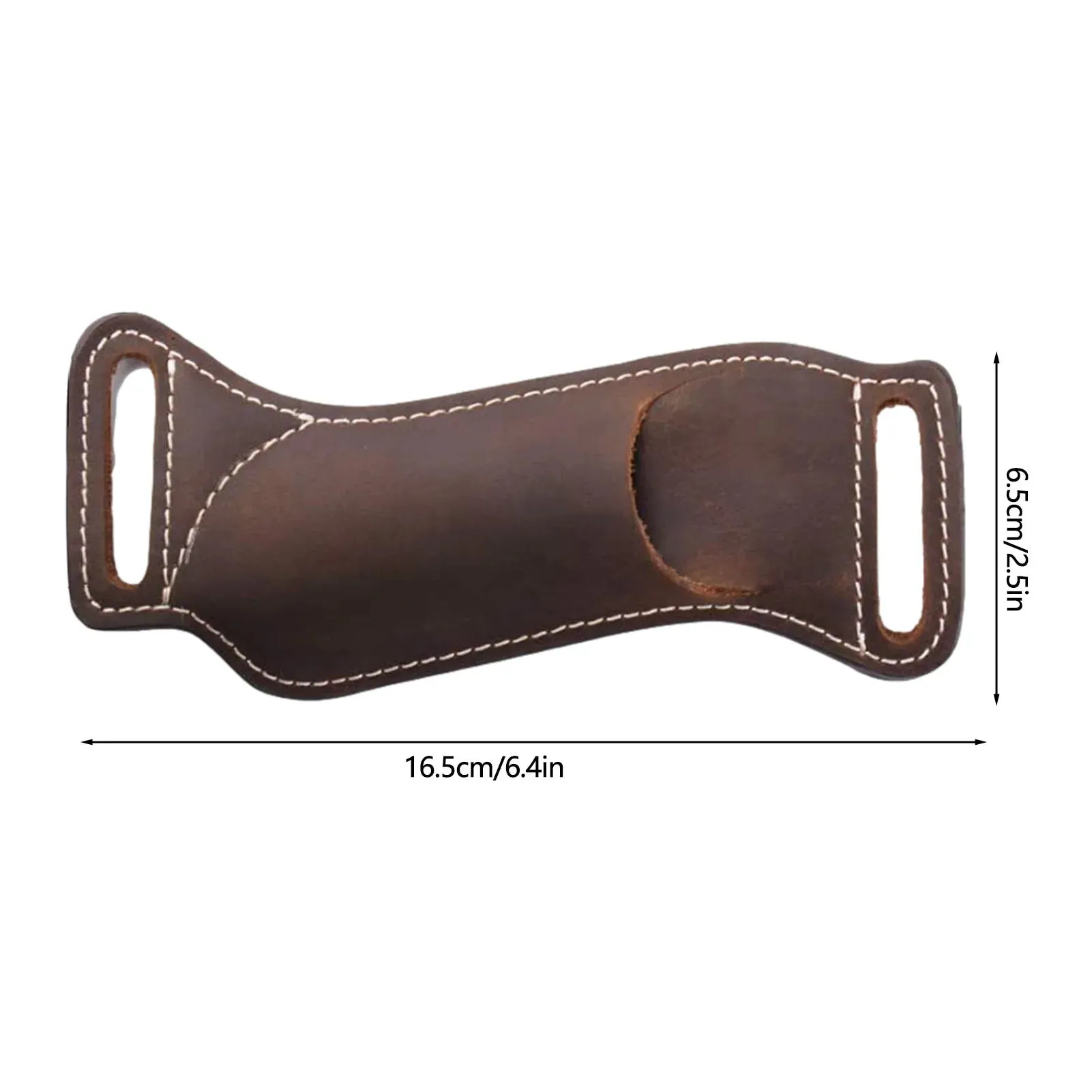 Leather Waist Belt Case Folding Knife Sheath for Belts