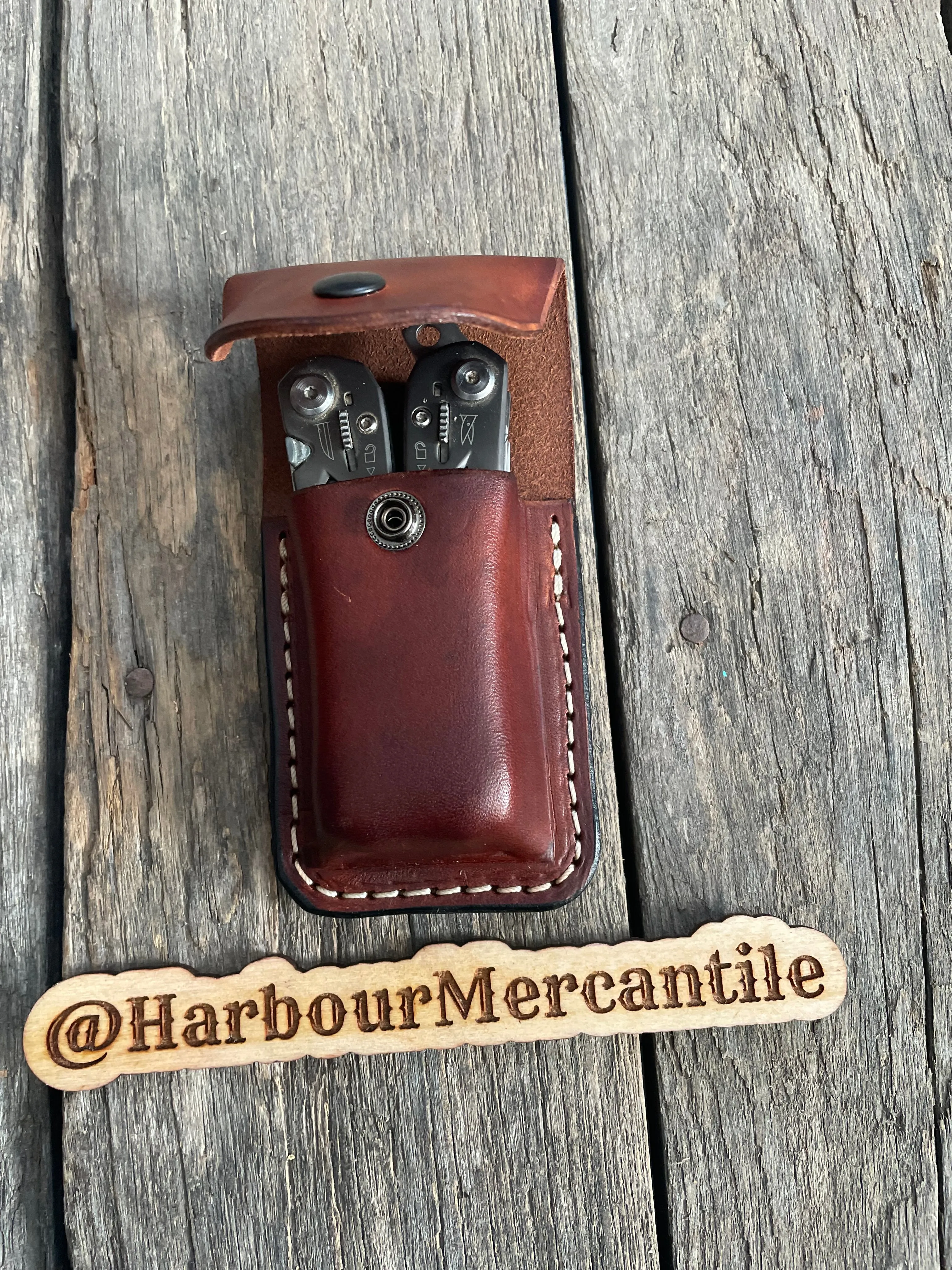 Leatherman sheath multi tool sheath Gerber sheath Leather Tool Organizer Made in USA