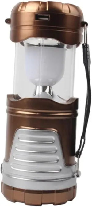 Led Camping Light for Tent Solar Power Emergency Led Lamp Rechargeable Outdoor Bronze Easy to Use