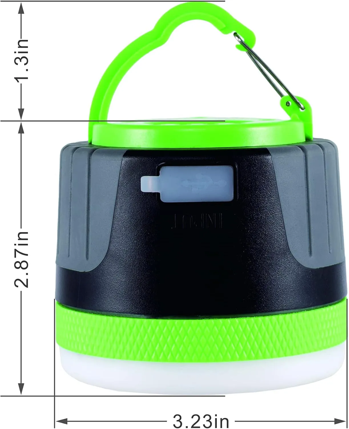 LED Emergency, Hurricane, Clear communication Base, Kit Outage, Survival Lantern, 4400 Magnet Rechargeable Pack Green, Camping for with 1 Large Light Mah, Global reach