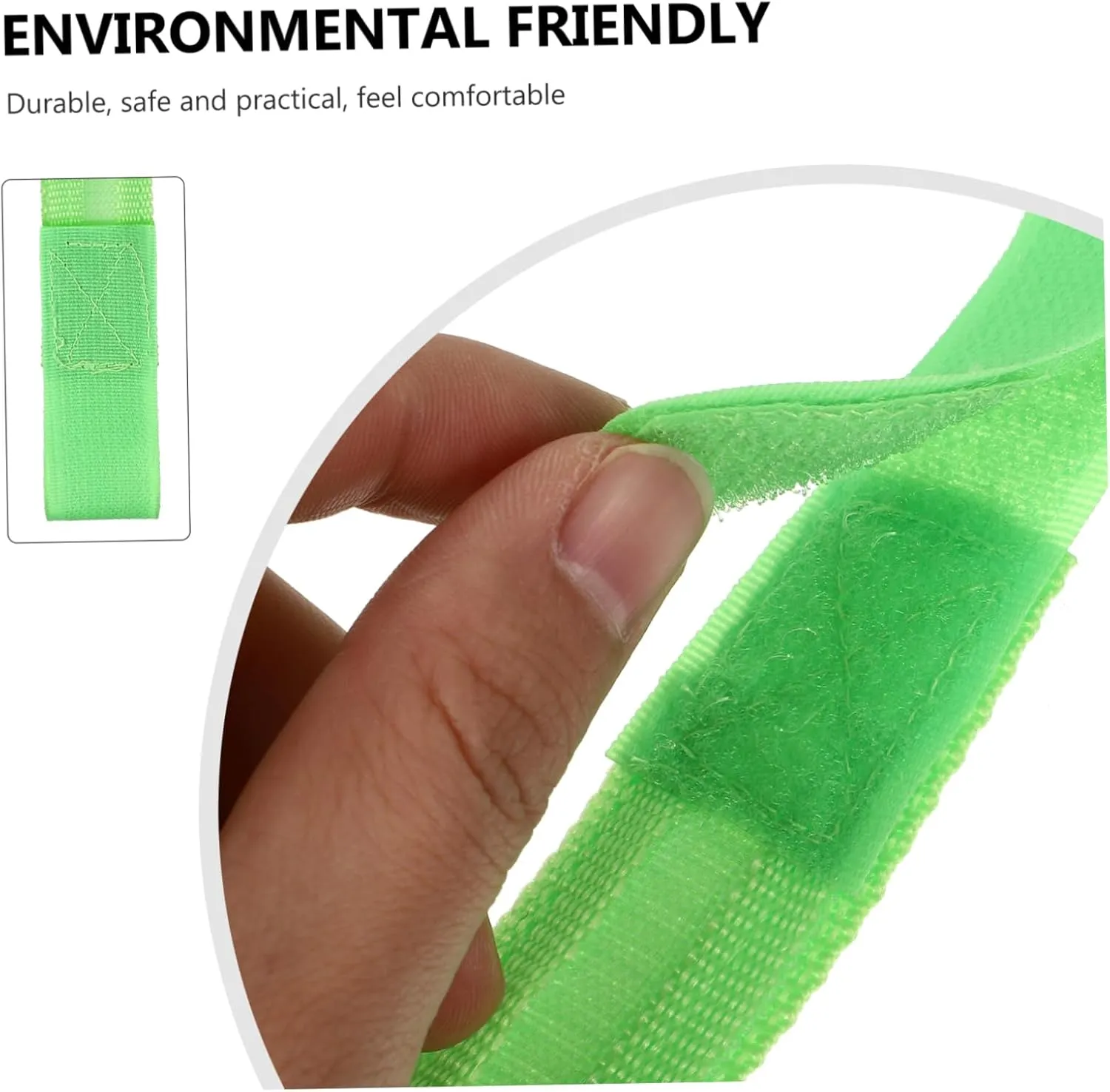 LED Glowing Armbands for Night Running Rechargeable Safety Warning Straps for Jogging Cycling and