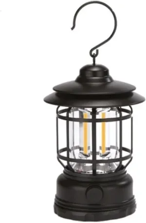 LED Vintage Camping Lanterns Rechargeable, Outdoor Battery Powered Hanging Decorations Lanterns for Patio Waterproof,Camping Lights & Lanterns for Camping, Hiking, Emergency, Outage，Hurricane