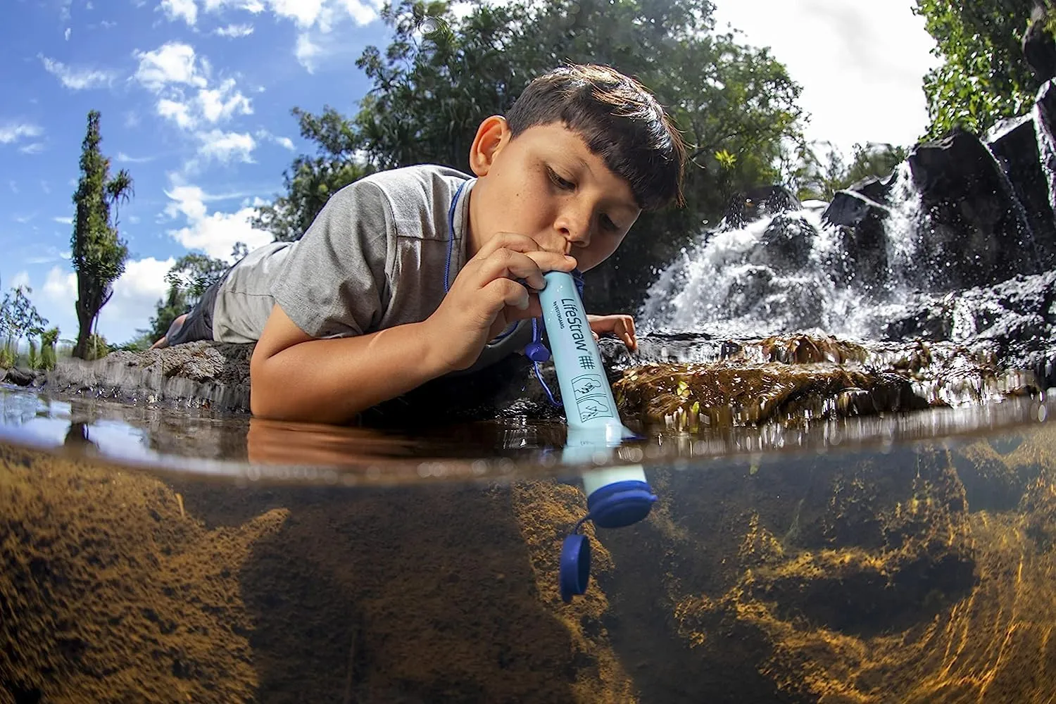 LifeStraw Personal Water Purifier for Hiking, Camping, Travel, and Emergency Preparedness