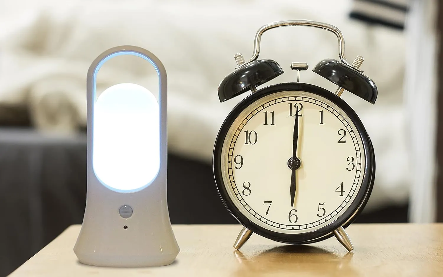 LIGHT IT! by Fulcrum, 18002-308 Rechargeable LED NightEye and Smart Light, White, Single Pack