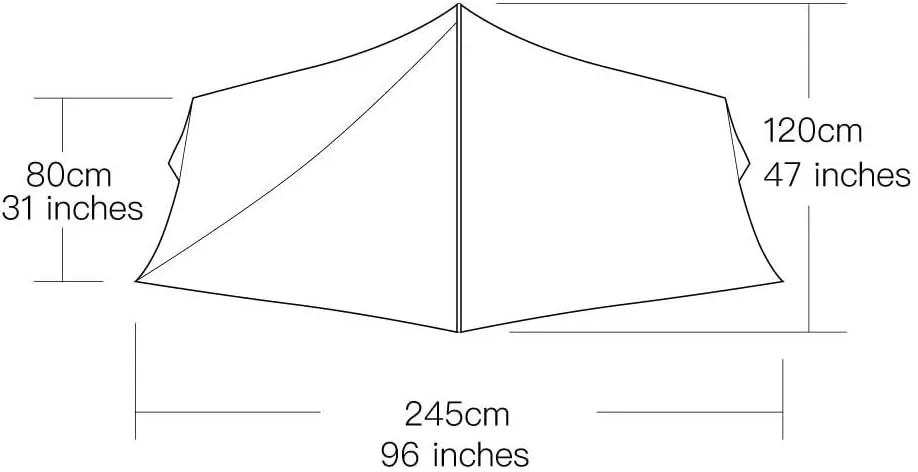 Lightweight 2-Person Camping Tent – Waterproof, Windproof & Double-Layer Shelter for Hiking & Outdoor Adventures
