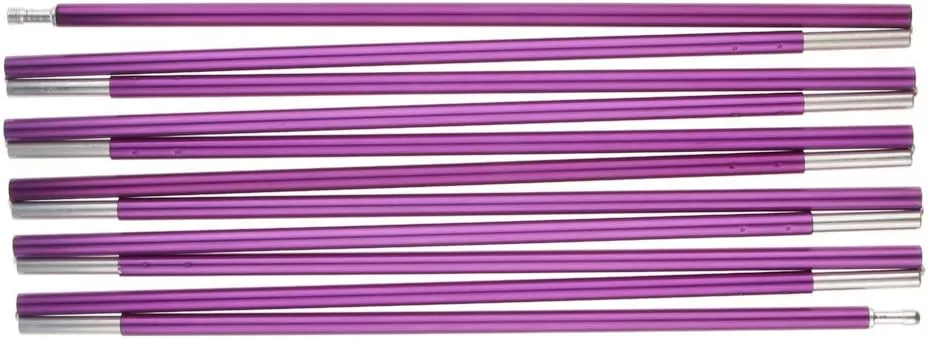 Lightweight Aluminum Tent Pole Set for Outdoor Camping