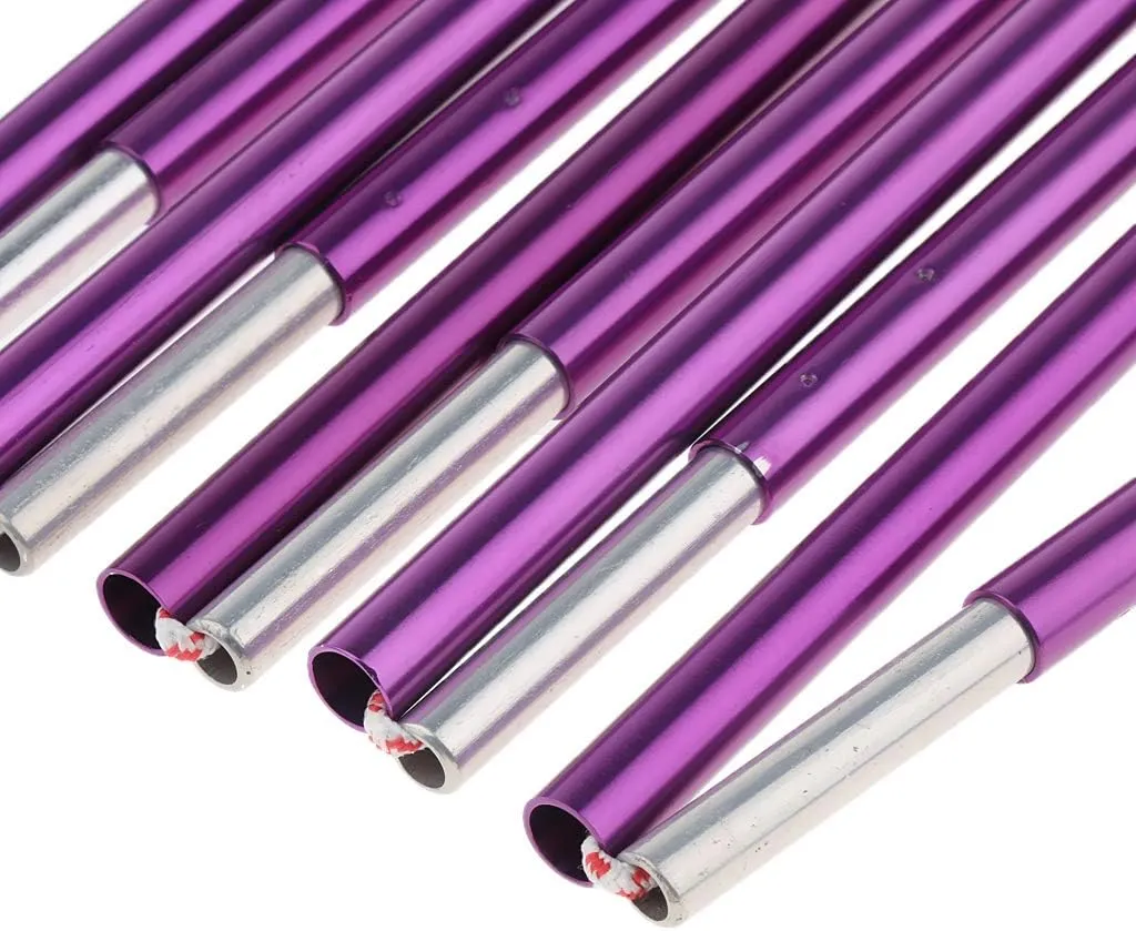 Lightweight Aluminum Tent Pole Set for Outdoor Camping