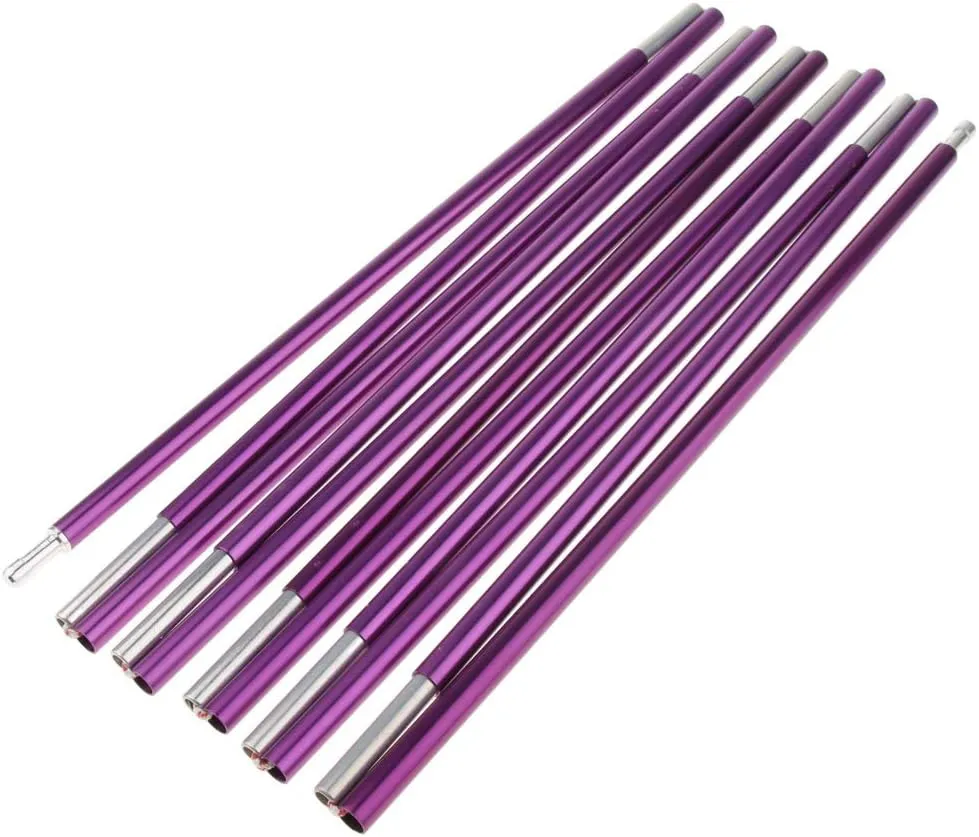 Lightweight Aluminum Tent Pole Set for Outdoor Camping