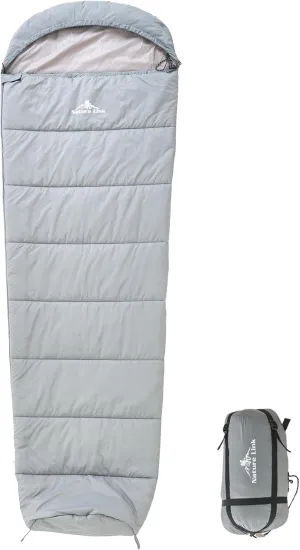 Lightweight Mummy Sleeping Bag 2.87lbs, Backpacking Sleeping Bag 42℉-55℉, Nylon Shell and Lining, Compact, Ultralight Sleeping Bag for Backpacking Camping Hiking