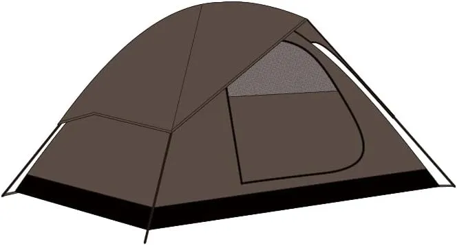 Lightweight Waterproof 2 Person Tent with Big Rain Fly for Camping, Ideal for Backpacking & Outdoor Adventures