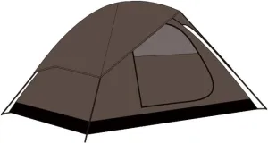 Lightweight Waterproof 2 Person Tent with Big Rain Fly for Camping, Ideal for Backpacking & Outdoor Adventures