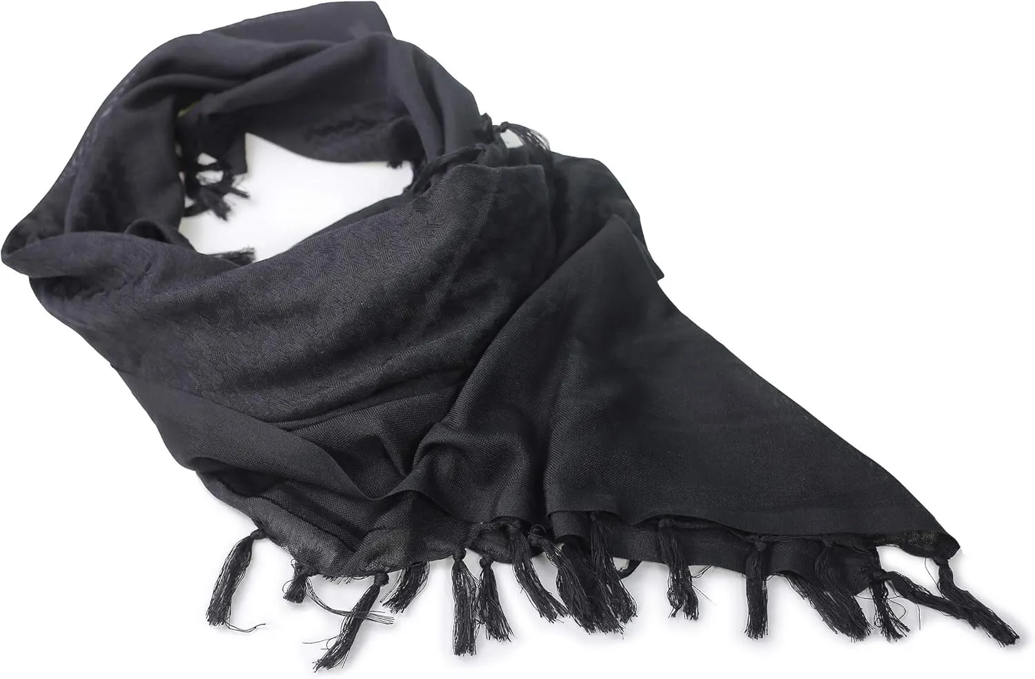 Luxns Military Shemagh Tactical Desert Scarf / 100% Cotton Keffiyeh Scarf Wrap for Men And Women