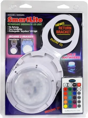 Main Access Smart Lite: 8.5 Inch Waterproof LED Light for Swimming Pools, Spas, Hot Tubs and Patios