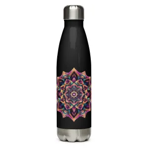Mandala Blossom Stainless steel water bottle