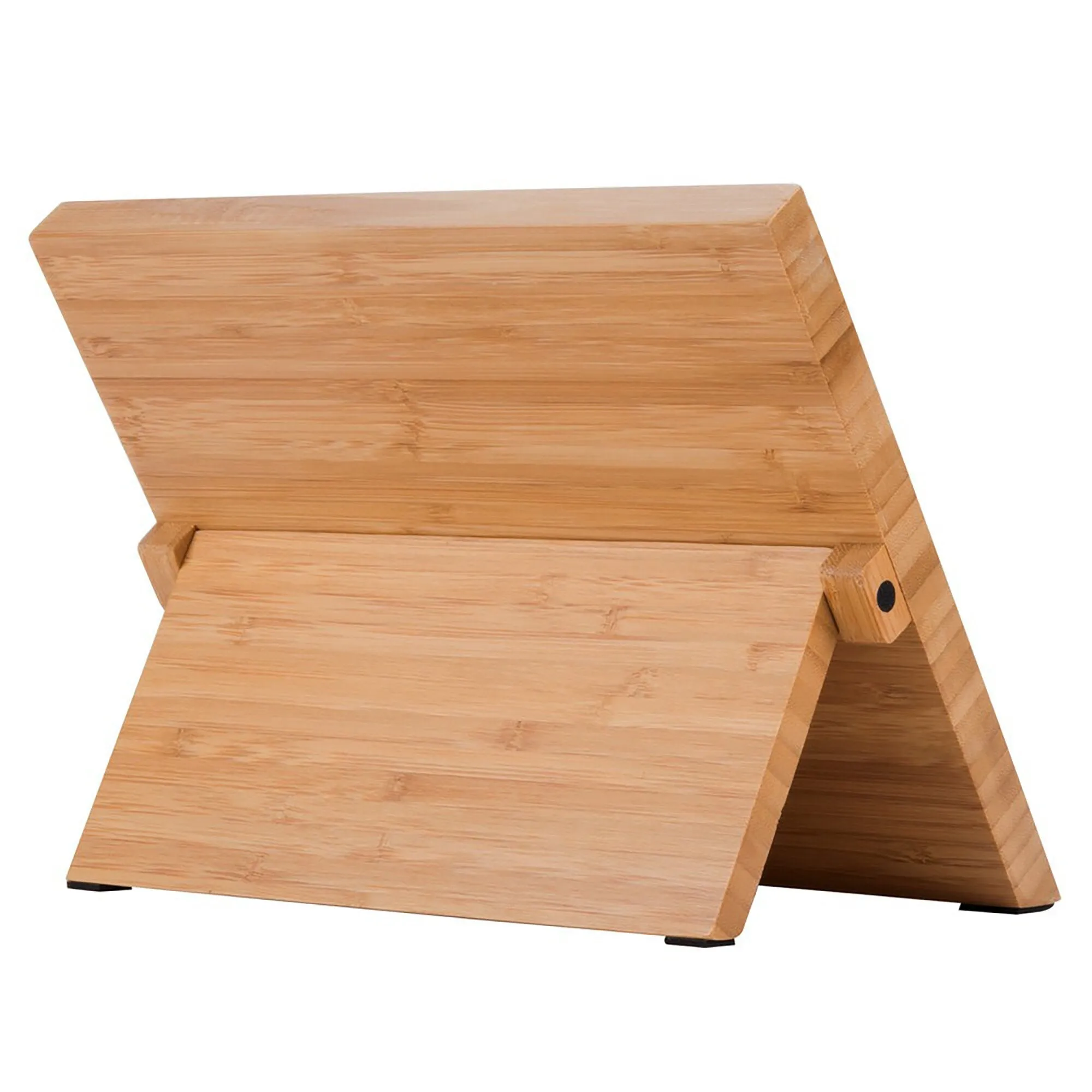 Mercer Culinary M21960BM Genesis® 5-Piece Bamboo Magnetic Knife Block