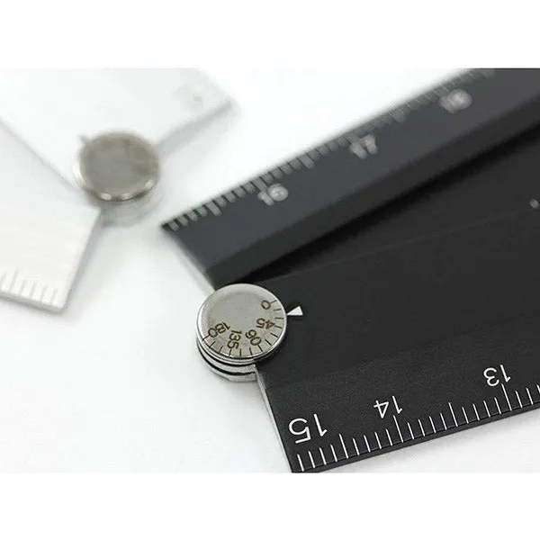 Midori Aluminum Multi Ruler - Silver - 30 cm