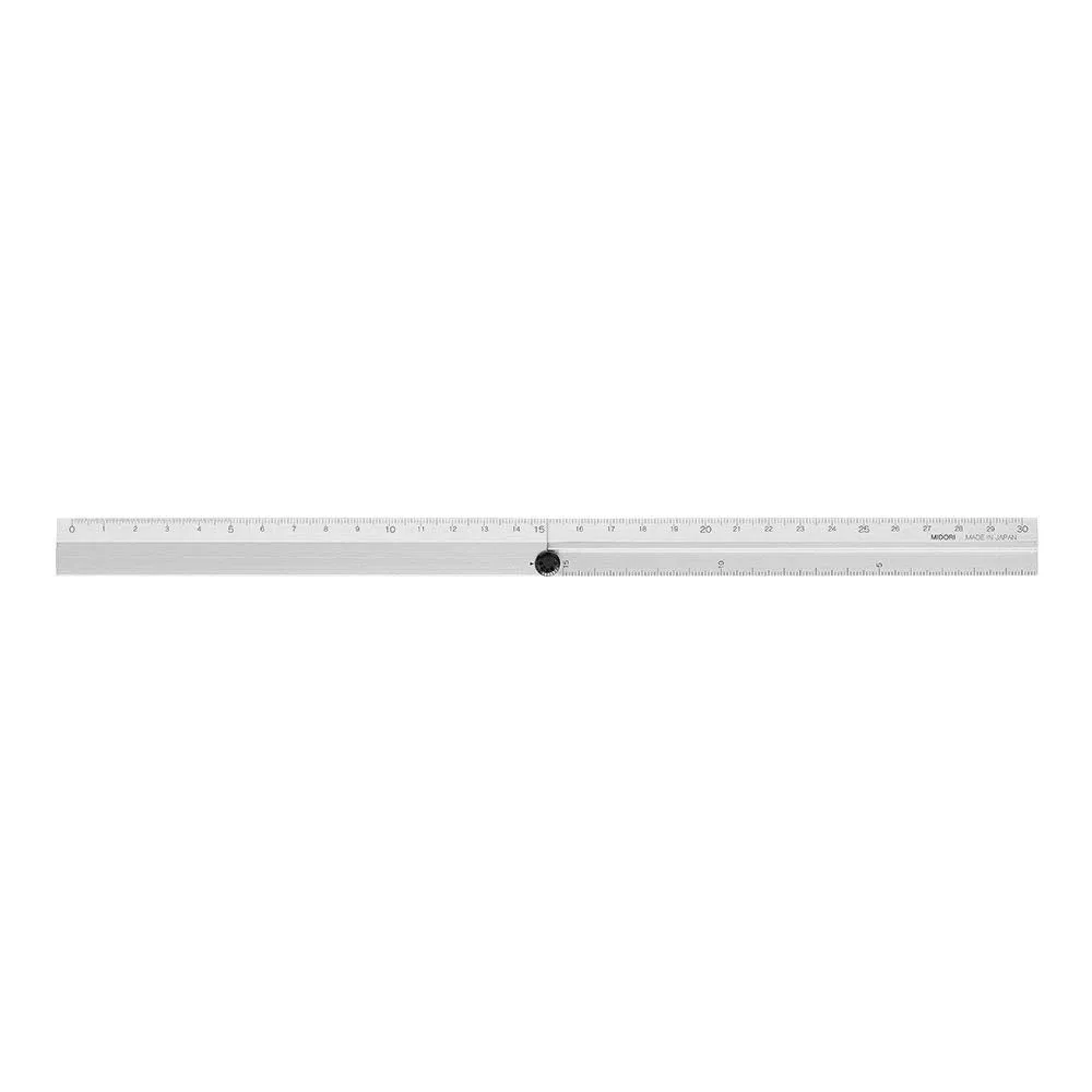 Midori Aluminum Multi Ruler - Silver - 30 cm