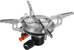 Mikikit Hiking Gear Portable Propane Stove Folding Gas Camping Cooking Burner for Easy Outdoor Cooking