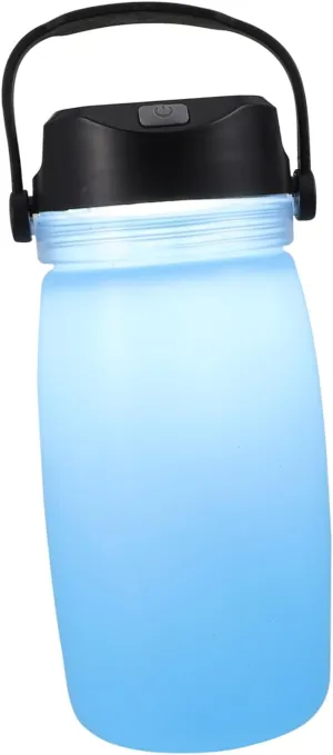 Milisten Camp Kettle Solar Rechargeable Power Led Camping Lamp Collapsible for Hiking