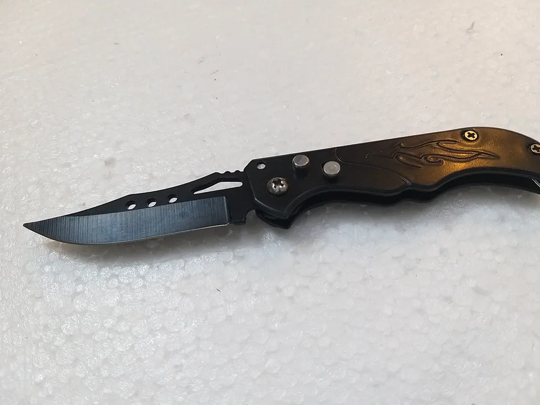 Mini Foldable Pocket Camping Kitchen Knife (3604)
