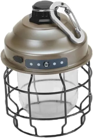 Mipcase 1Set Portable Charging Camping Lantern Retro Design Multi Functional Light for Outdoor Adventures for Hiking Power Outages and Emergency Situations