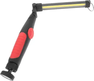 Mipcase 1Set USB Rechargeable Cob Collapsible Inspection Flashlight with Brightness Ergonomic Design for Emergency Camping Car Repair