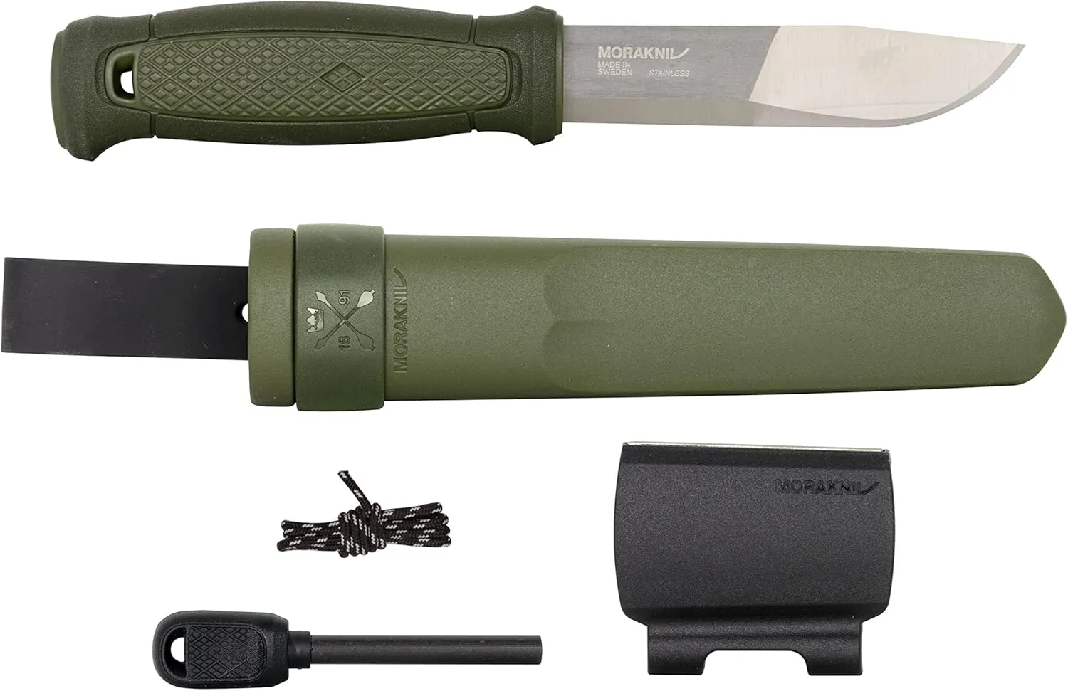 Morakniv Kansbol Fixed Blade Knife with Sandvik Stainless Steel Blade