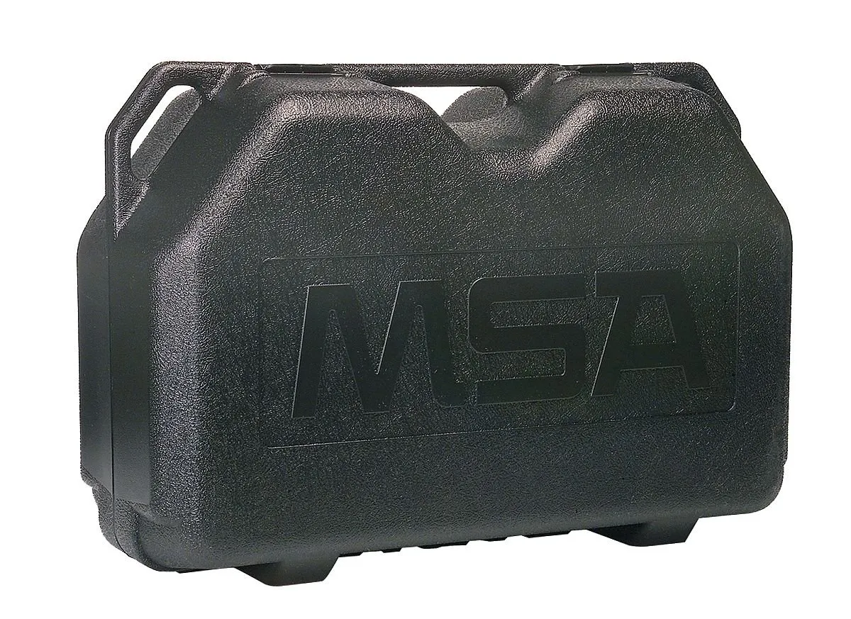 MSA 492435 Polyethylene Hard Carrying Case for AirHawk Self-Contained Breathing Apparatus, Black