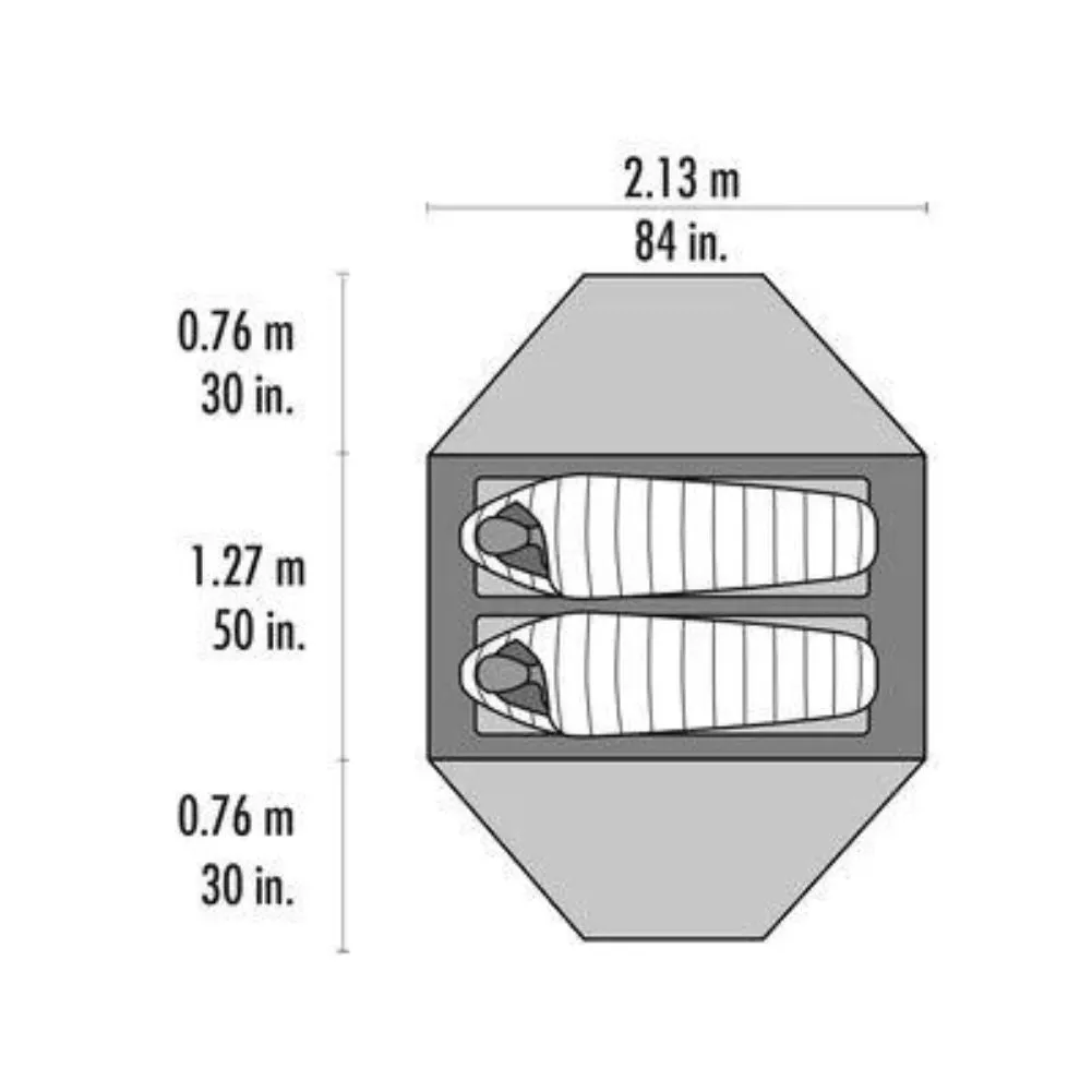 MSR Elixir 2 Tent - 2 Man Trekking Tent