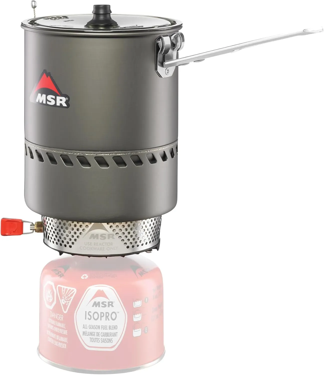 MSR Reactor Windproof Camping and Backpacking Stove System