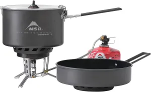 MSR WindBurner Combo Windproof Camping and Backpacking Stove and Cookware System 2.5L/1.5L