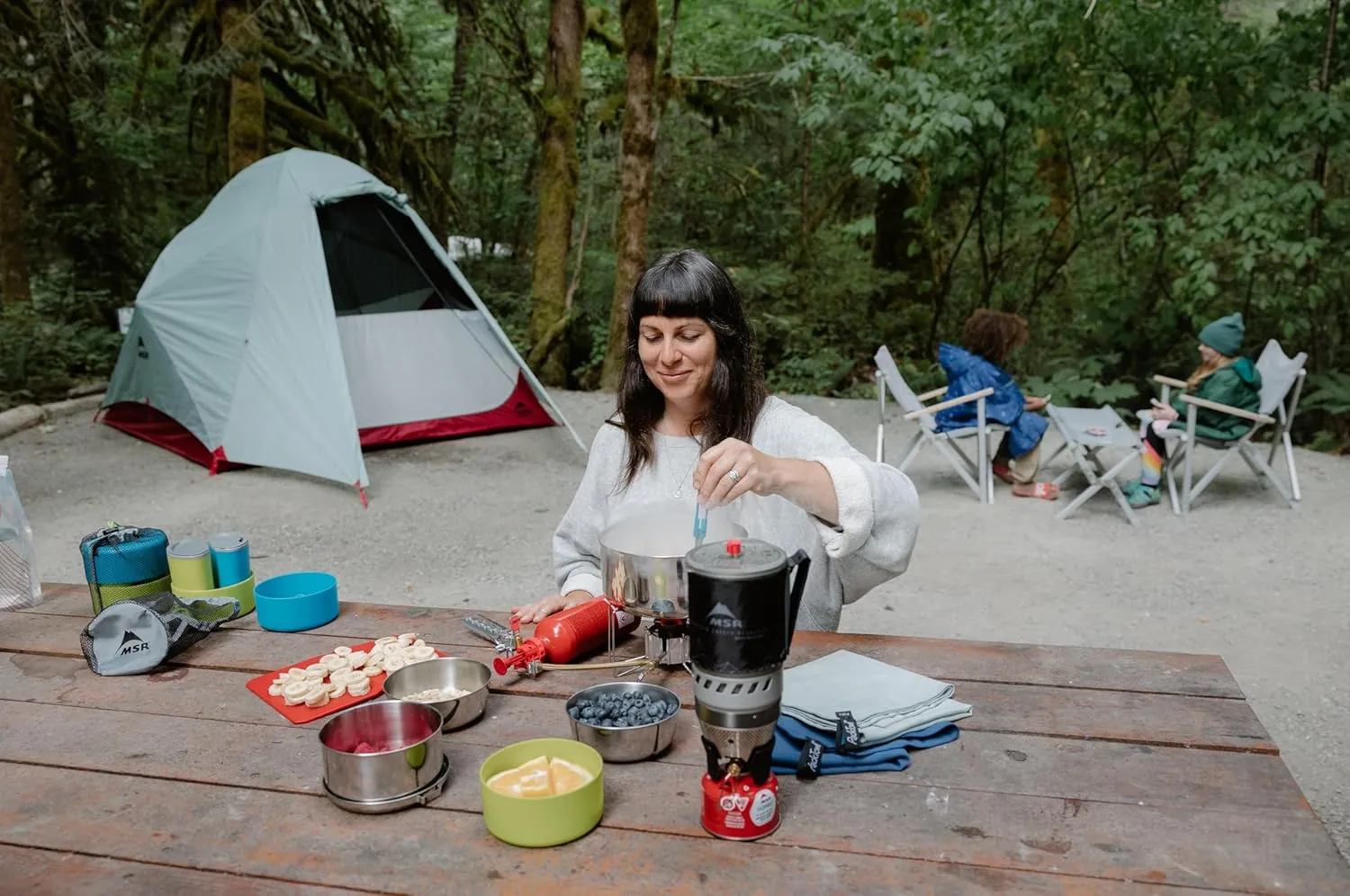 MSR WindBurner Personal Windproof Camping and Backpacking Stove System