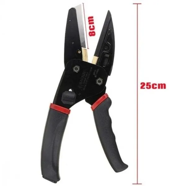 Multi-Function 3-in-1 Pliers, Pruning Shears, Cutting Tool with Built In Wire Cutter