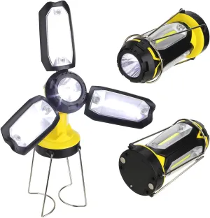 Muti-Function Lantern,Portable Work Lanterns, Must Have During Hurricane, Emergency, Storms, Outages, Original Collapsible Camping Work Lights, Dual Carrying Handles (Batteries Included)