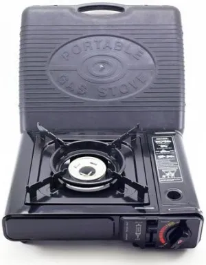 M.V. Trading Deluxe Portable Butane Stove Free Carry Case