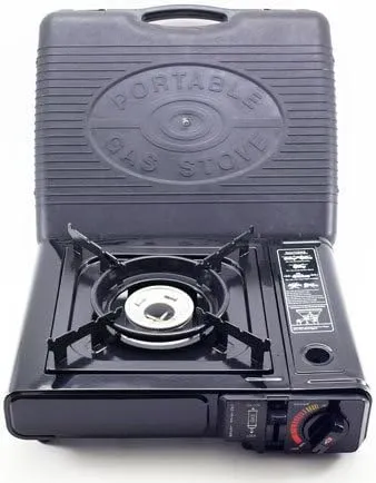 M.V. Trading Deluxe Portable Butane Stove Free Carry Case