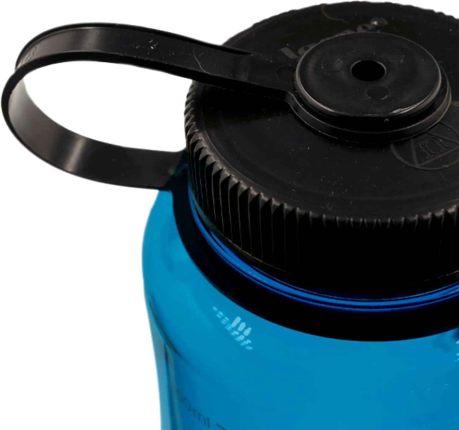 Nalgene Sustain Tritan BPA-Free Water Bottle Made with Material Derived from 50% Plastic Waste (using ISCC certified mass balance), 48 OZ, Wide Mouth, Blue