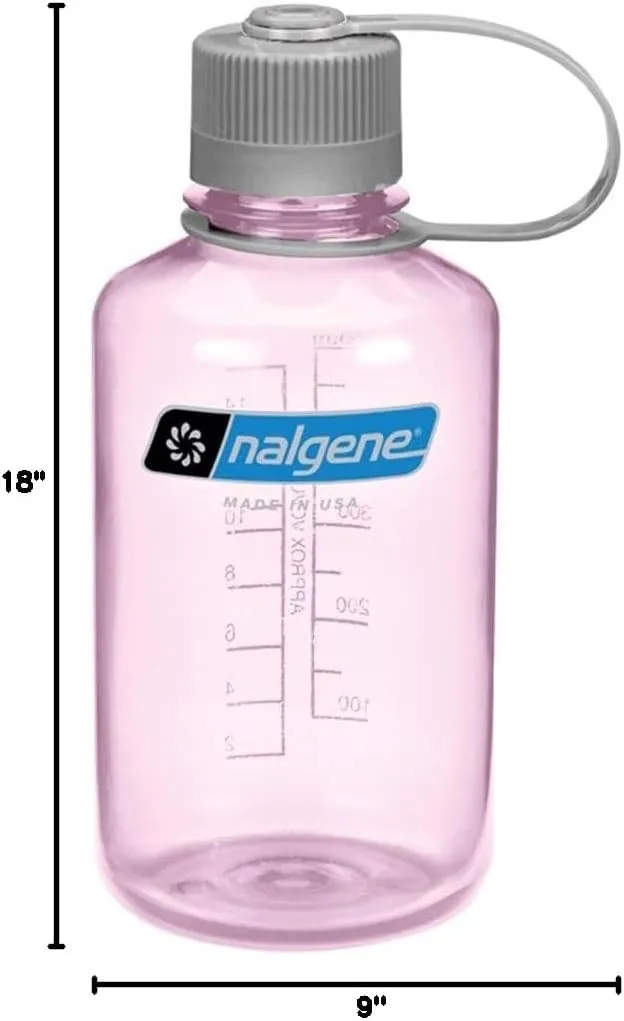 Nalgene Tritan Narrow Mouth BPA-Free Water Bottle (16oz)