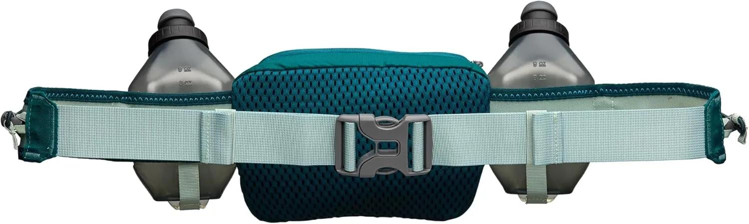 Nathan Running Belt Hydration with Flasks, Storage Pockets, Trail Mix Plus, Running Water Bottle Belt, Insulated, Walking, Hiking