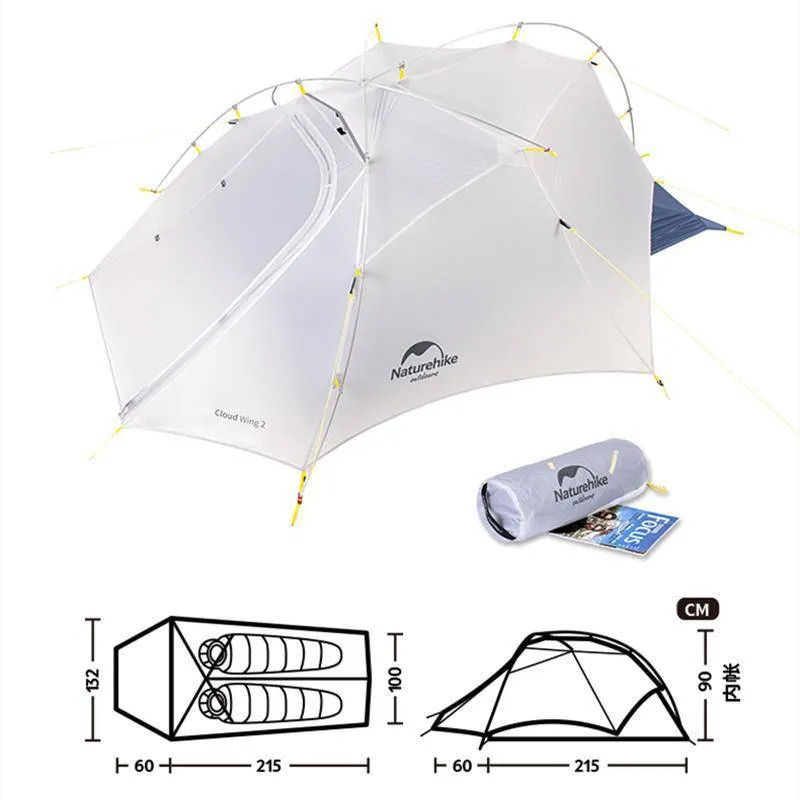 Naturehike Cloud Up 2 Person Wing Camping Tent